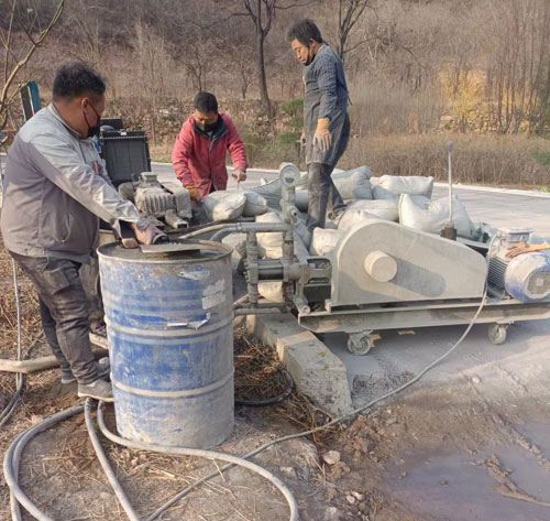 金昌路面下沉注浆